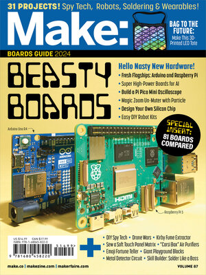 cover image of Make, Volume 87